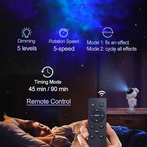 AstroGalaxy Lamp™ - Med Timer og Fjernbetjening