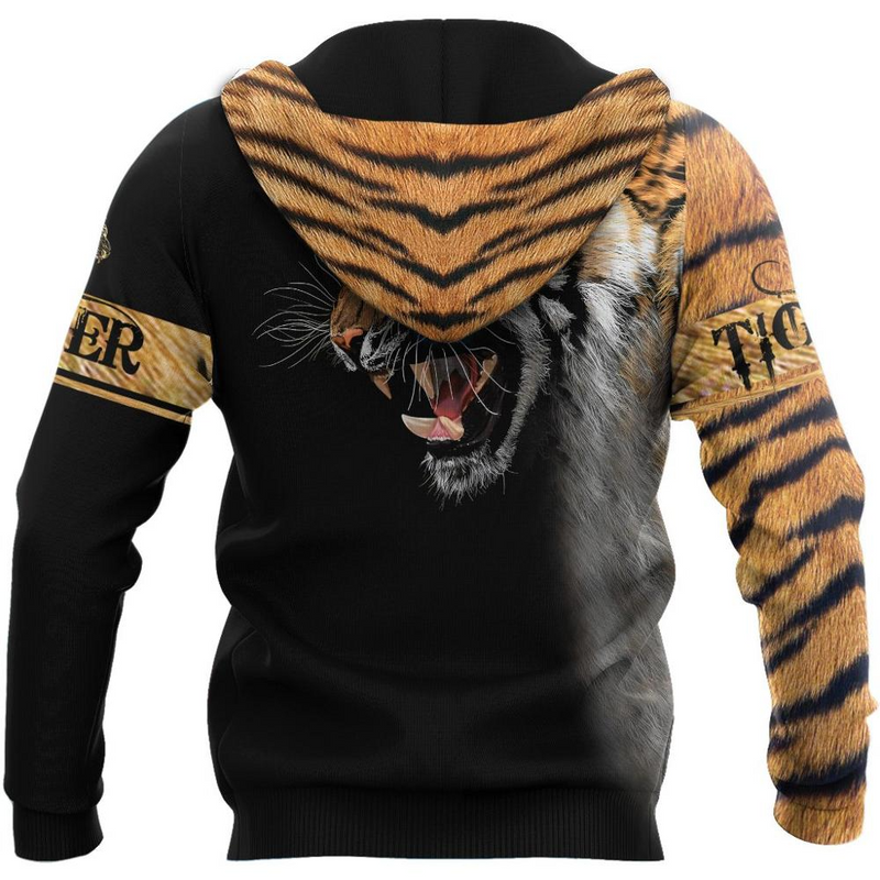 Sporty™ | Sweatshirt med tigerprint