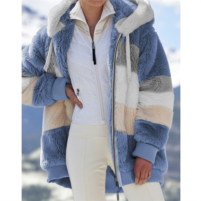 Fluff™ | Fleece Faux Fur jakke