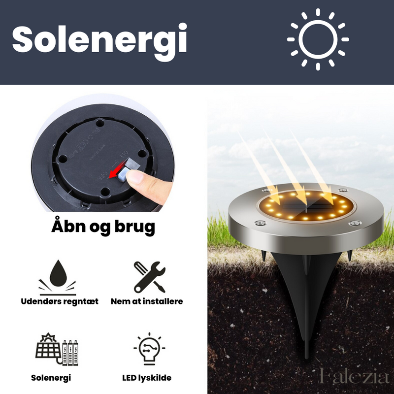 SolarGard™ | Trådløse LED solcellelys til haven|